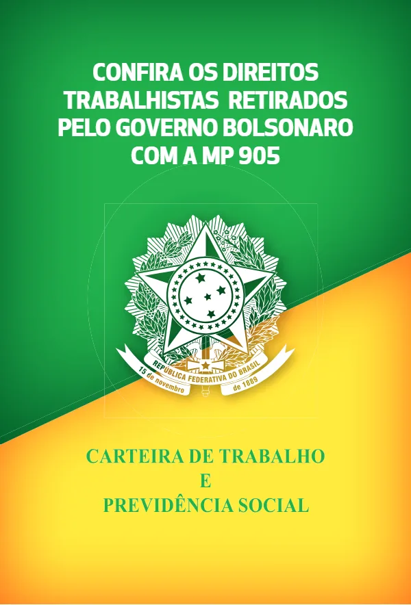 Direitos Retirados pela MP 905 – CSP