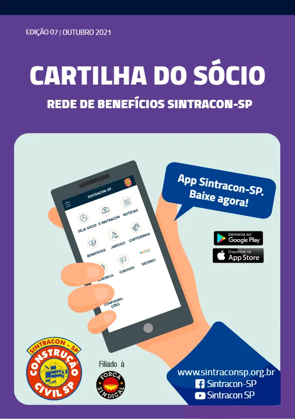 Cartilha do Sócio – Sintracon-SP – Outubro 2021